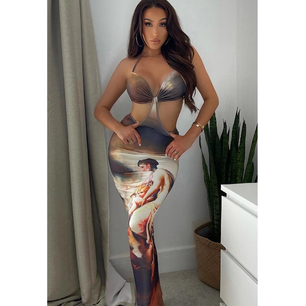 Fashion Nova Angelic Dress